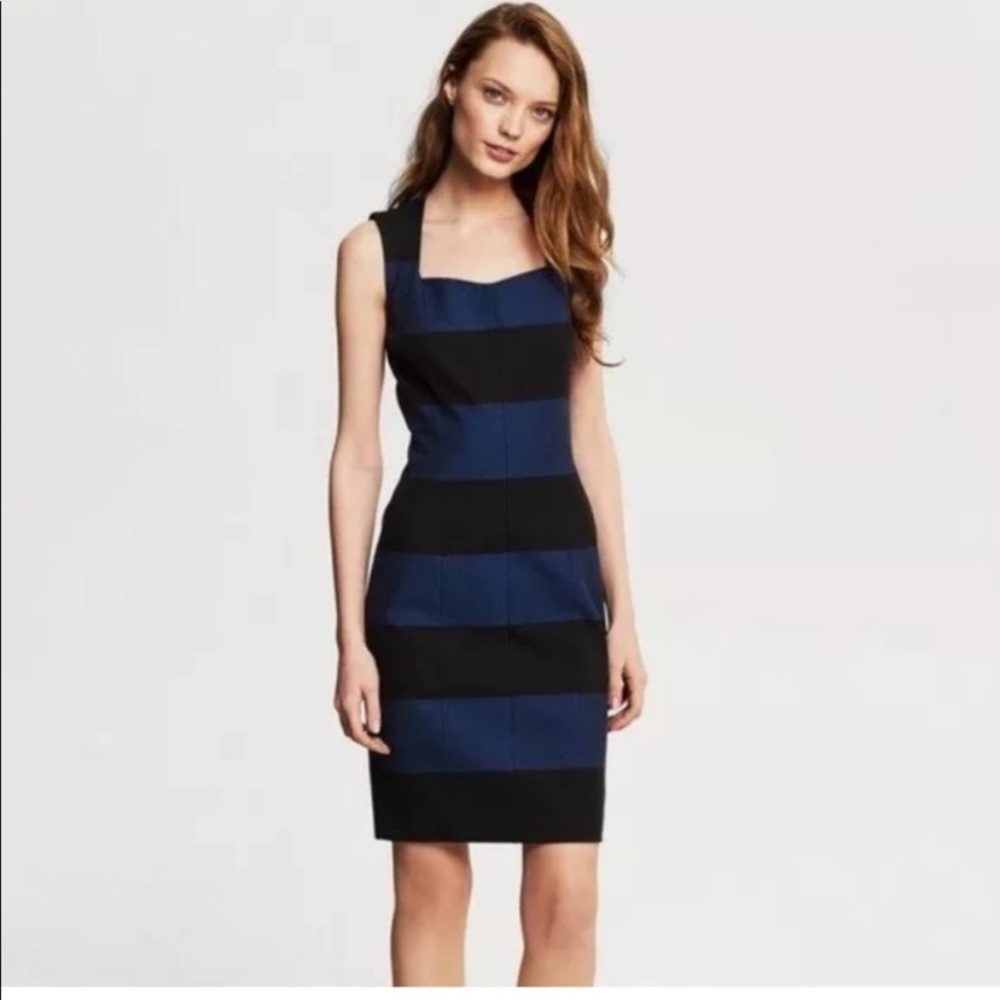 Banana Republic NWT Sloan Sleeveless Sheath Dress Sz 0